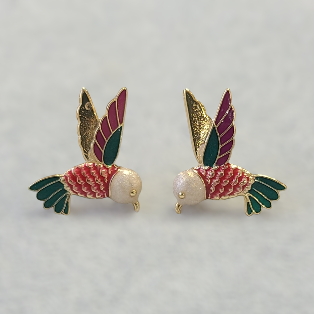 Hummingbird Stud Earrings