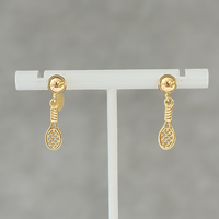 Gold Sport Earrings