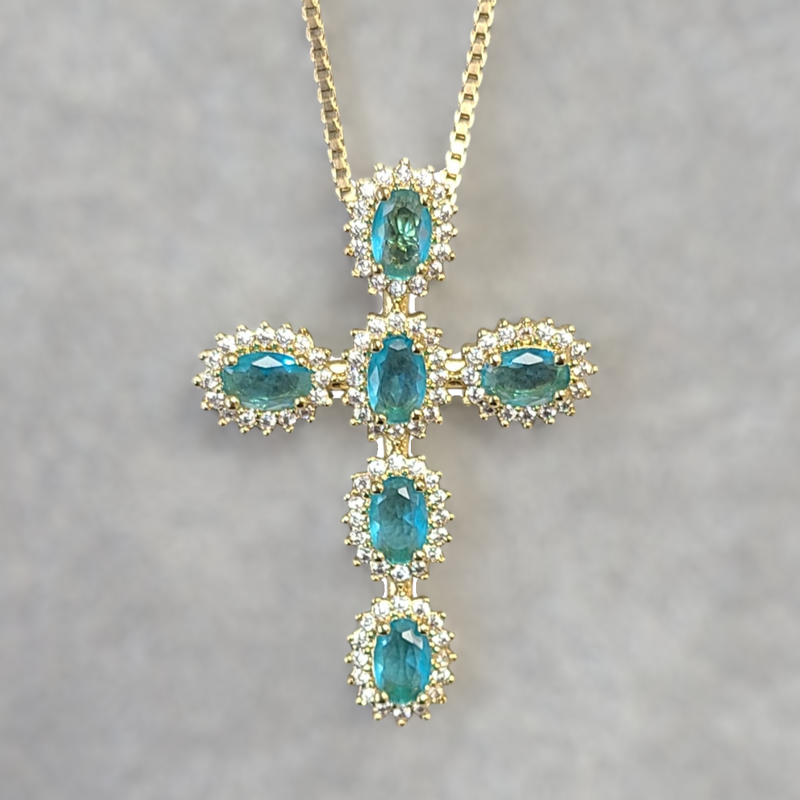 Sparkling Cross Necklace