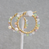 Meadow Hoop Earrings