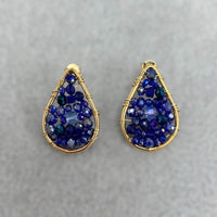 Mini Drop Crystal Earrings