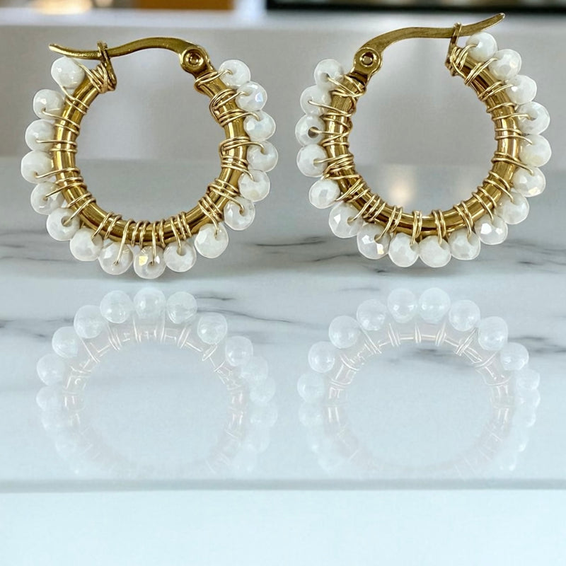 Leslie Hoops Earrings
