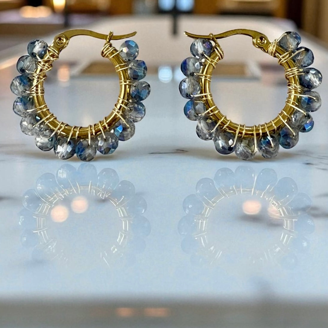 Leslie Hoops Earrings