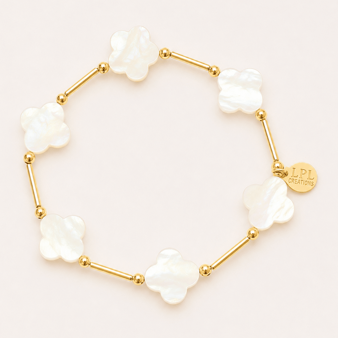 Rosie in Gold Bracelet - LPL Creations