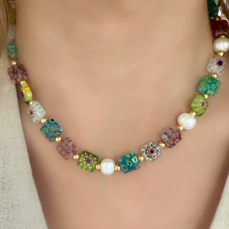 Spring Beach Necklace - LPL Creations