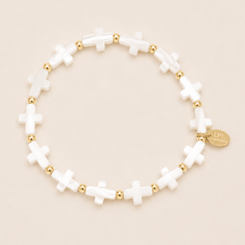 Cross Bracelet - LPL Creations