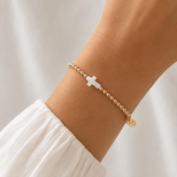 Cross Bracelet - LPL Creations
