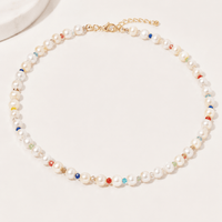Rainbow Pearl Necklace - LPL Creations