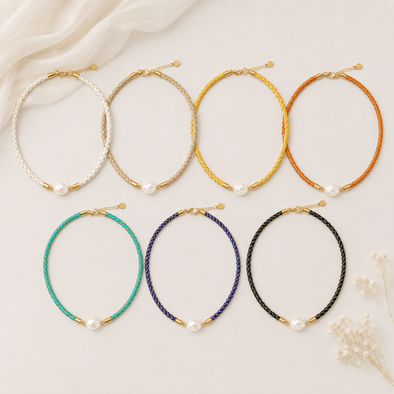 Sheryl Leather Necklace