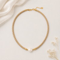 Sheryl Leather Necklace