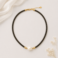 Sheryl Leather Necklace