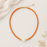 Sheryl Leather Necklace