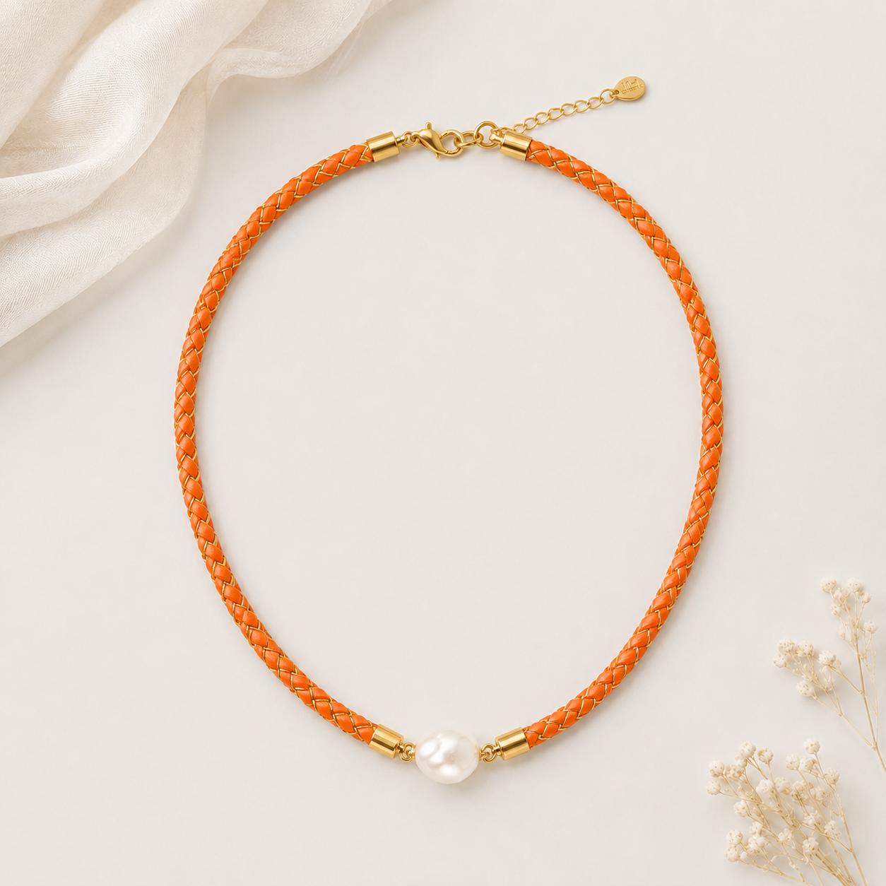 Sheryl Leather Necklace