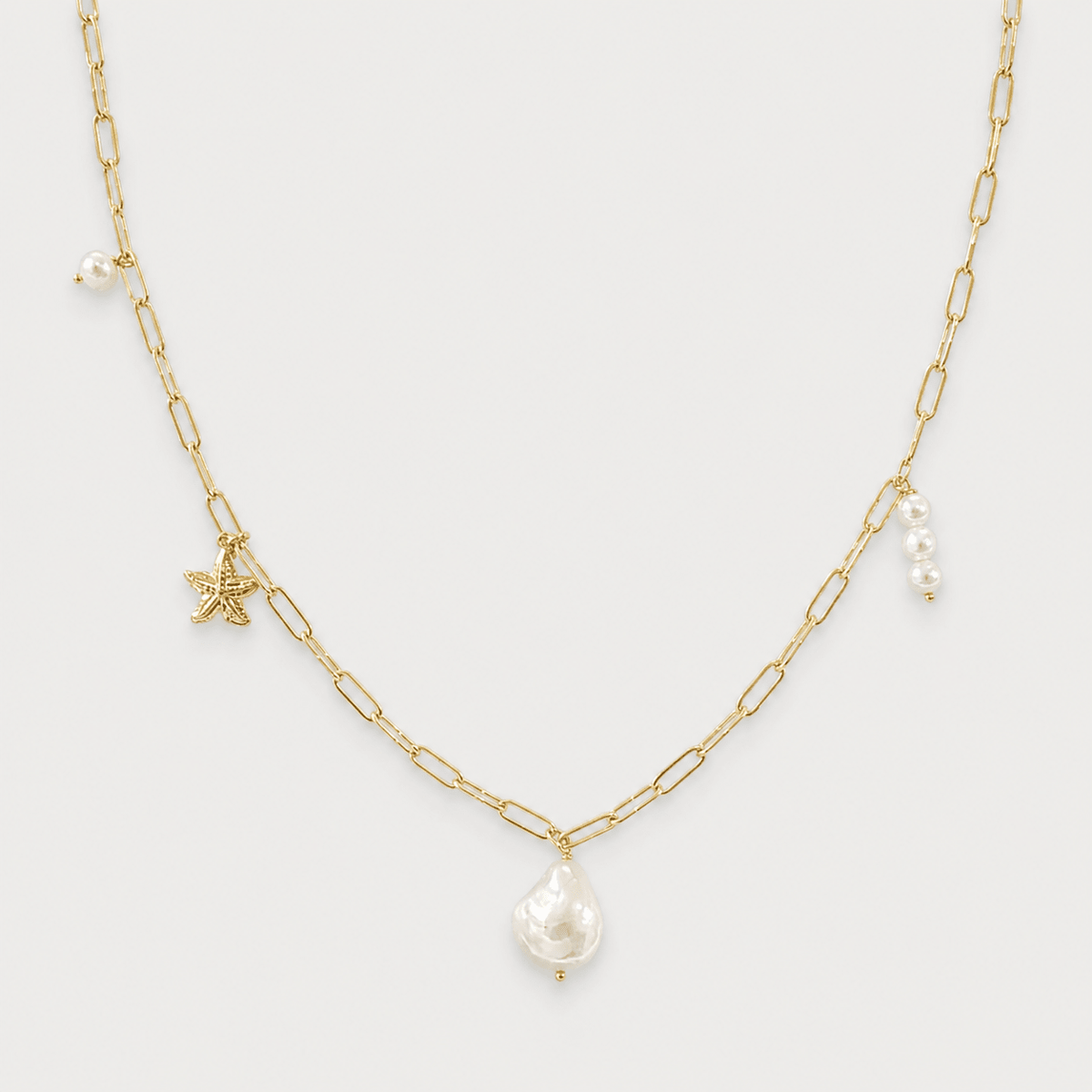 Star Fish Chain Necklace - LPL Creations