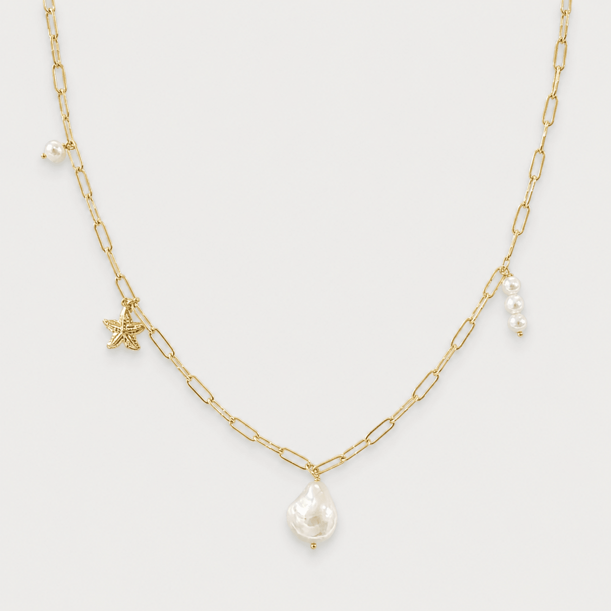 Star Fish Chain Necklace - LPL Creations