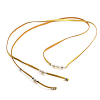 Alejandra Golden Freshwater Pearls Bracelet