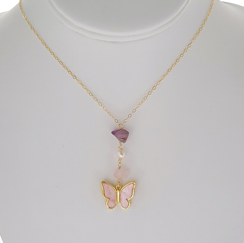 Queen Butterfly Necklace