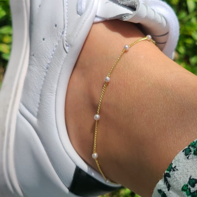 Pearls Anklet