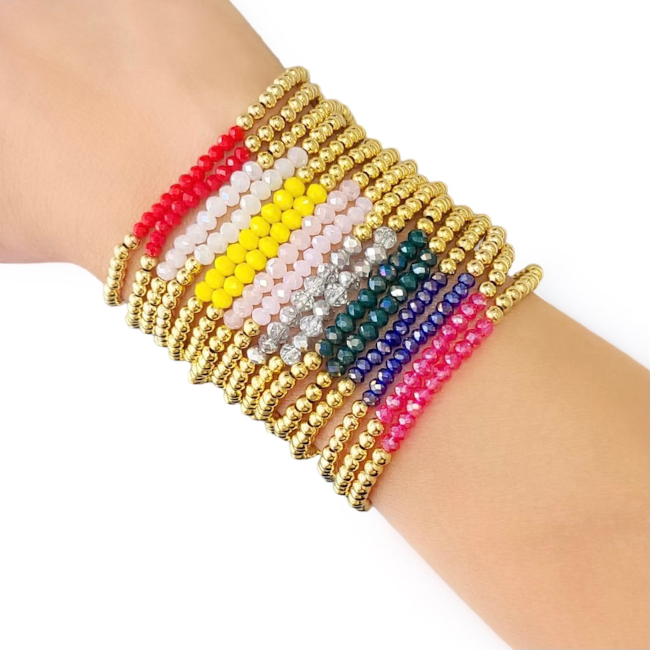 Lisa Beaded Bracelet - LPL Creations - Handmade Jewelry