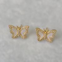 Butterfly Stud Earrings