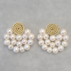 Fan Pearls Earrings