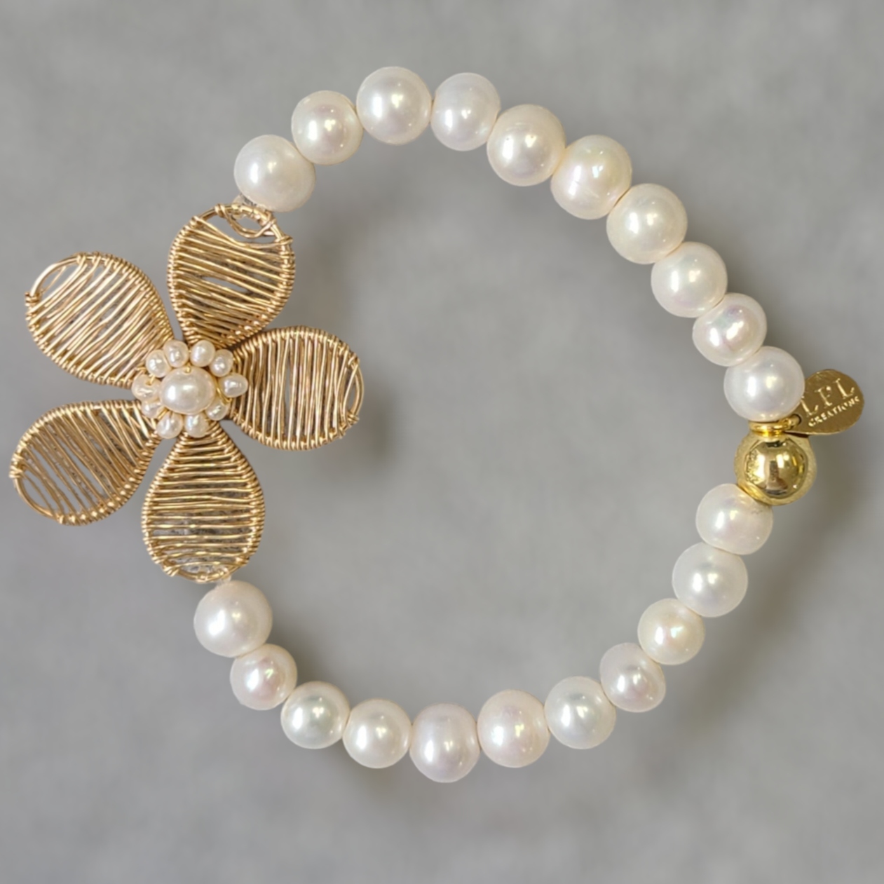 White Blossom Bracelet