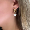 Sweet Heart Huggies Earrings - LPL Creations
